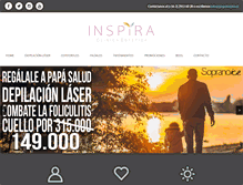 Tablet Screenshot of grupoinspira.cl